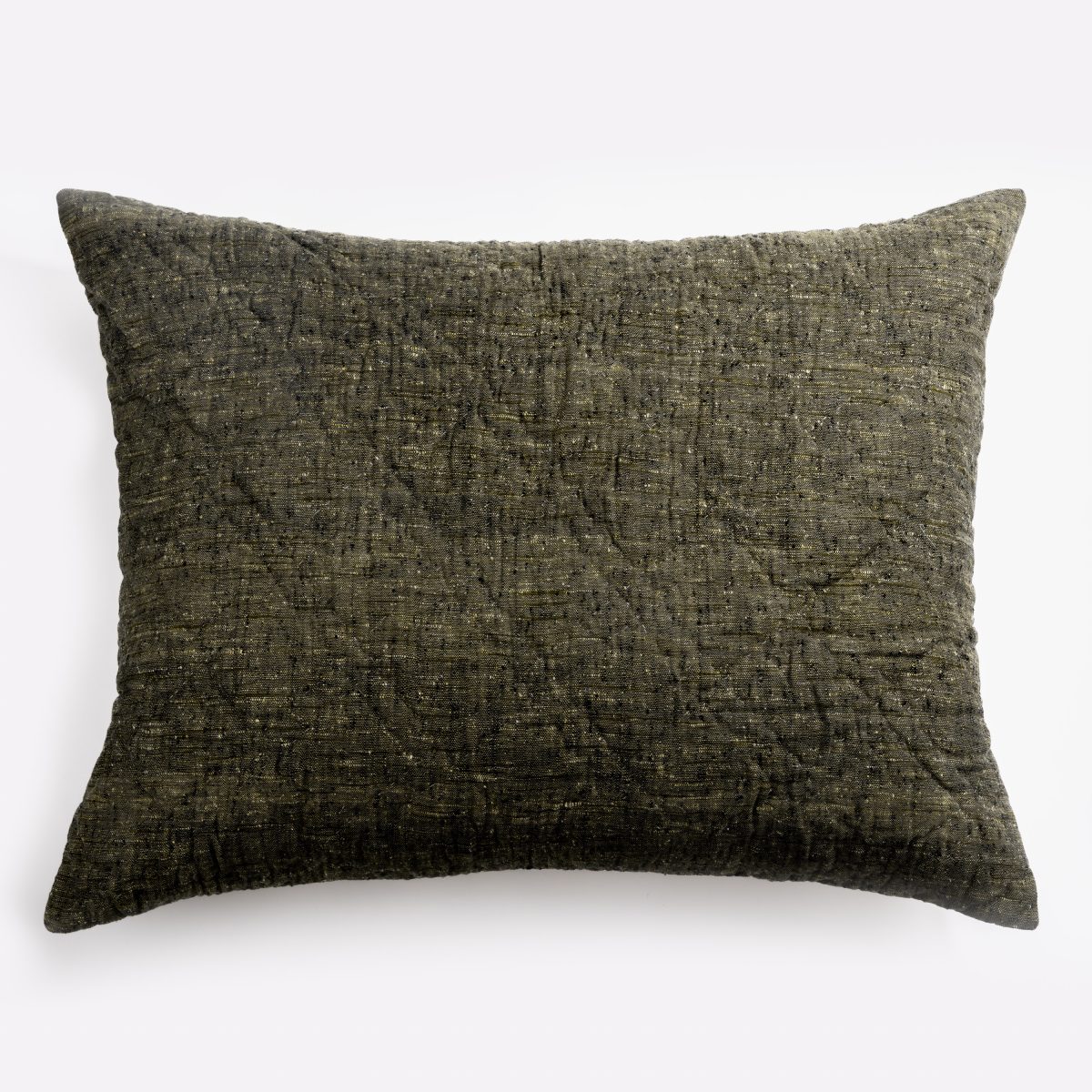 Amity home adley sham in granite   textured weave