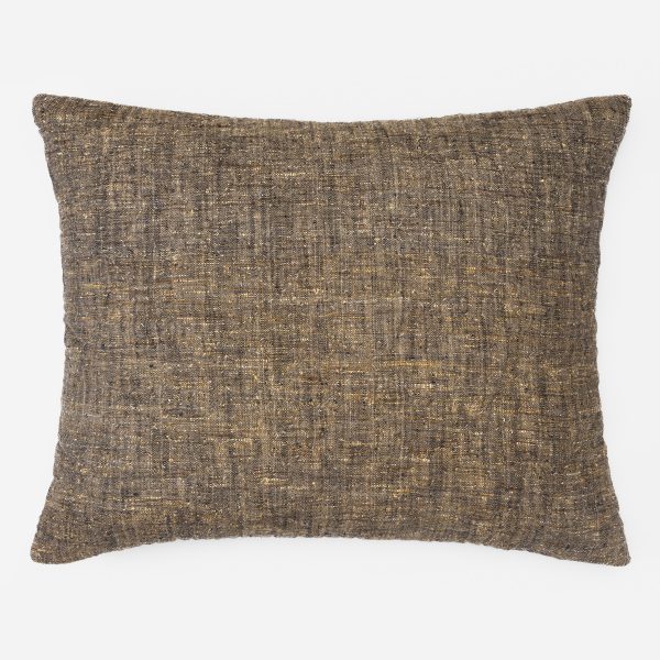 Amity Home Adley Sham in Granite - Textured Weave