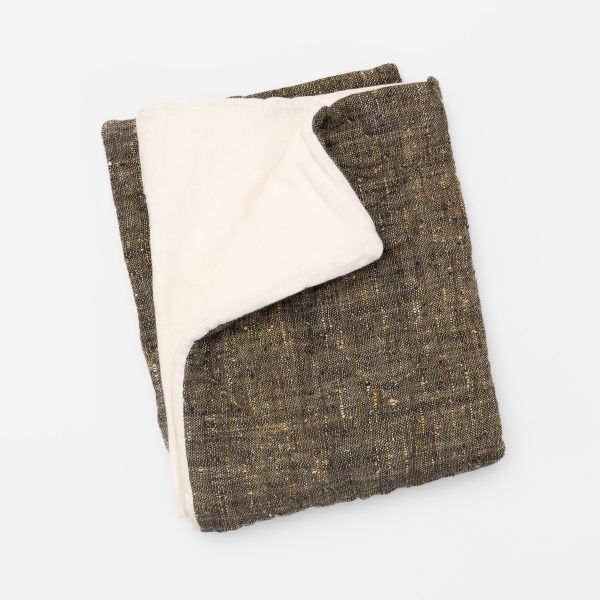 Amity home adley quilt in granite   textured weave with soft lining