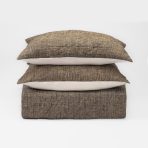 Amity home adley quilt in granite   textured woven fabric