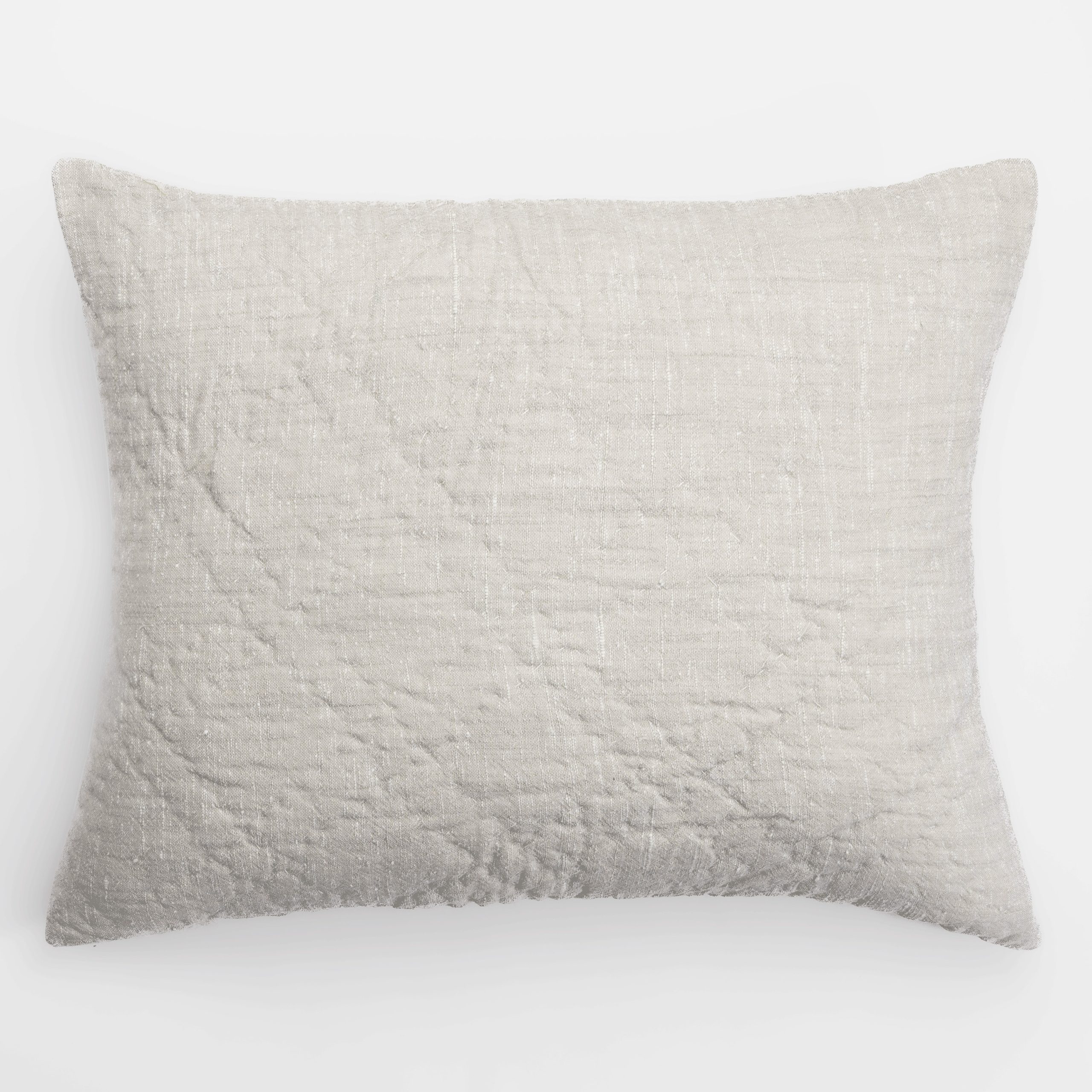 Cc1074ntdes3 | Amity Home Amity home adley sham in nickle textured quilted fabric