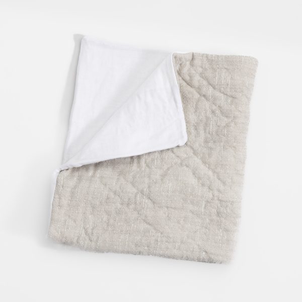 Amity home adley quilt in nickle   textured crinkle weave