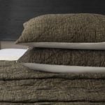 Amity home adley quilt in granite   textured weave fabric