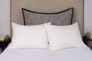 Amity home aubrey sham in charcoal dutch euro   geometric pattern