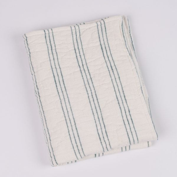 Amity home hammond quilt in caribbean striped   lightweight crinkled texture