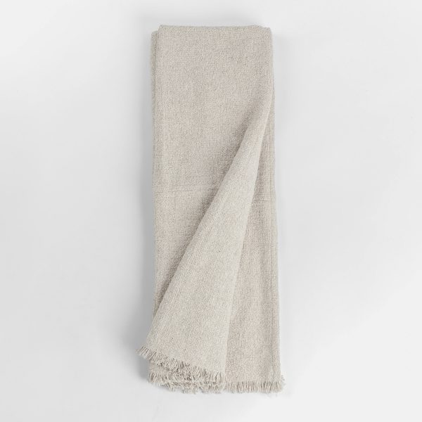 Amity Home Andrea Coverlet in Ivory - Textured Weave