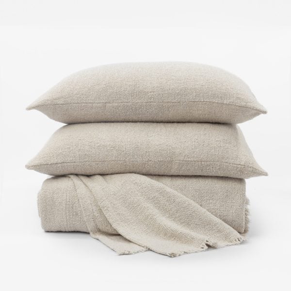 ANDREA COVERLET, IVORY
