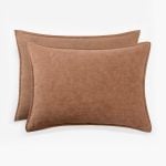 Amity home basey coverlet in copper   textured slub fabric