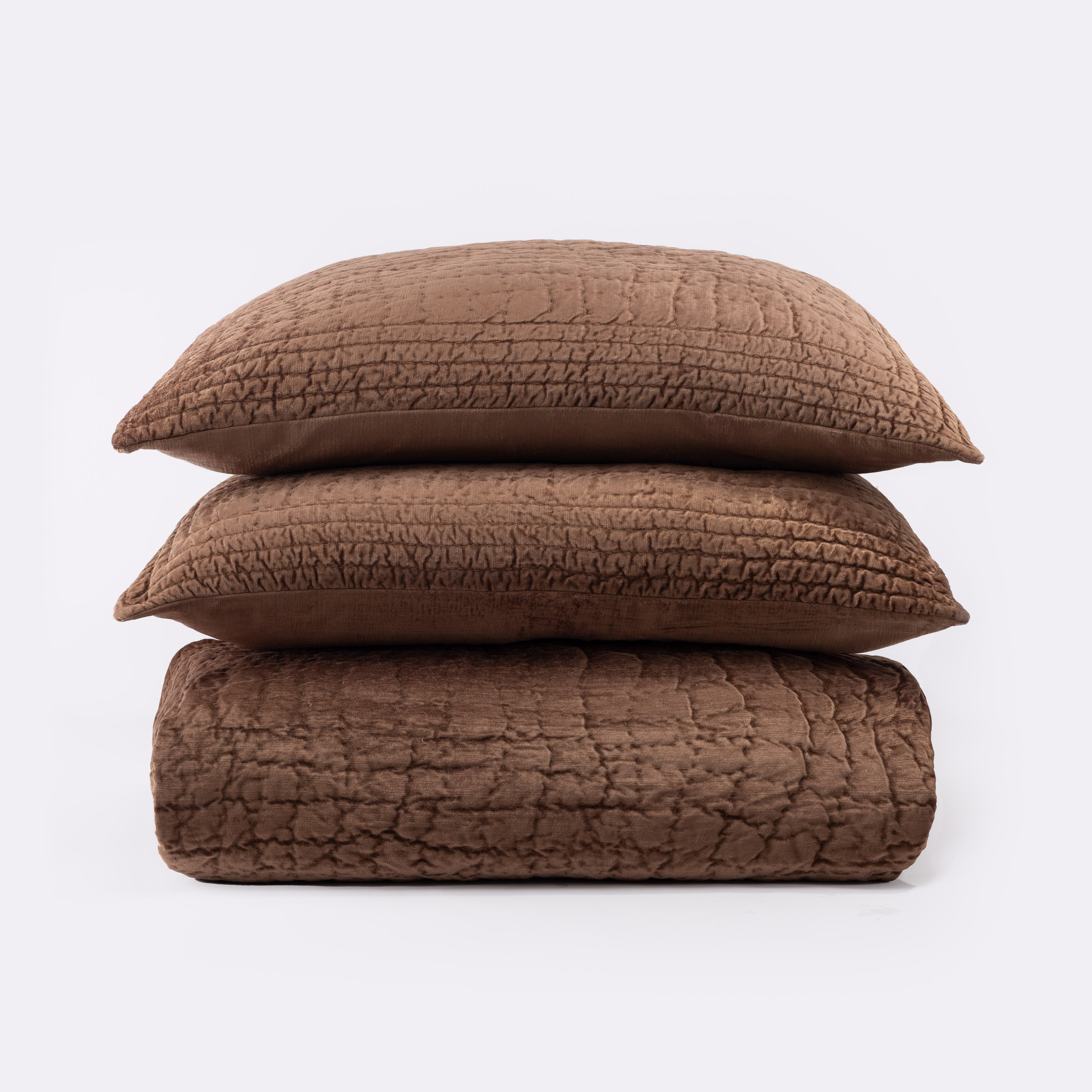 Cc1106c2 | Amity Home Amity home aurora quilt in copper crinkled texture