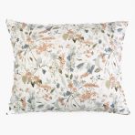 Amity home daphne sham dutch euro in muted floral print   hand stitched detail
