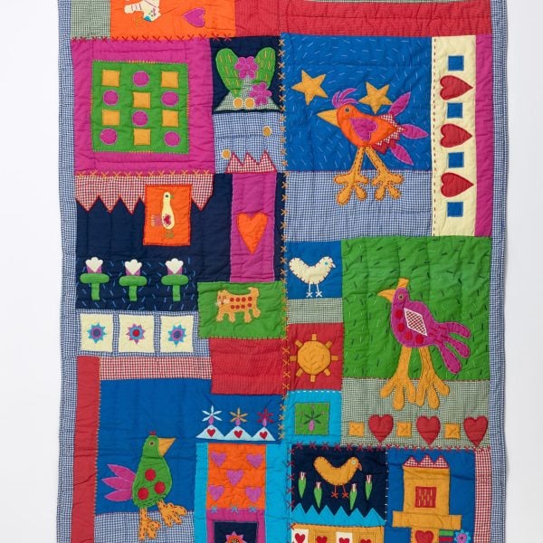 ANIMAL WORLD BABY QUILT