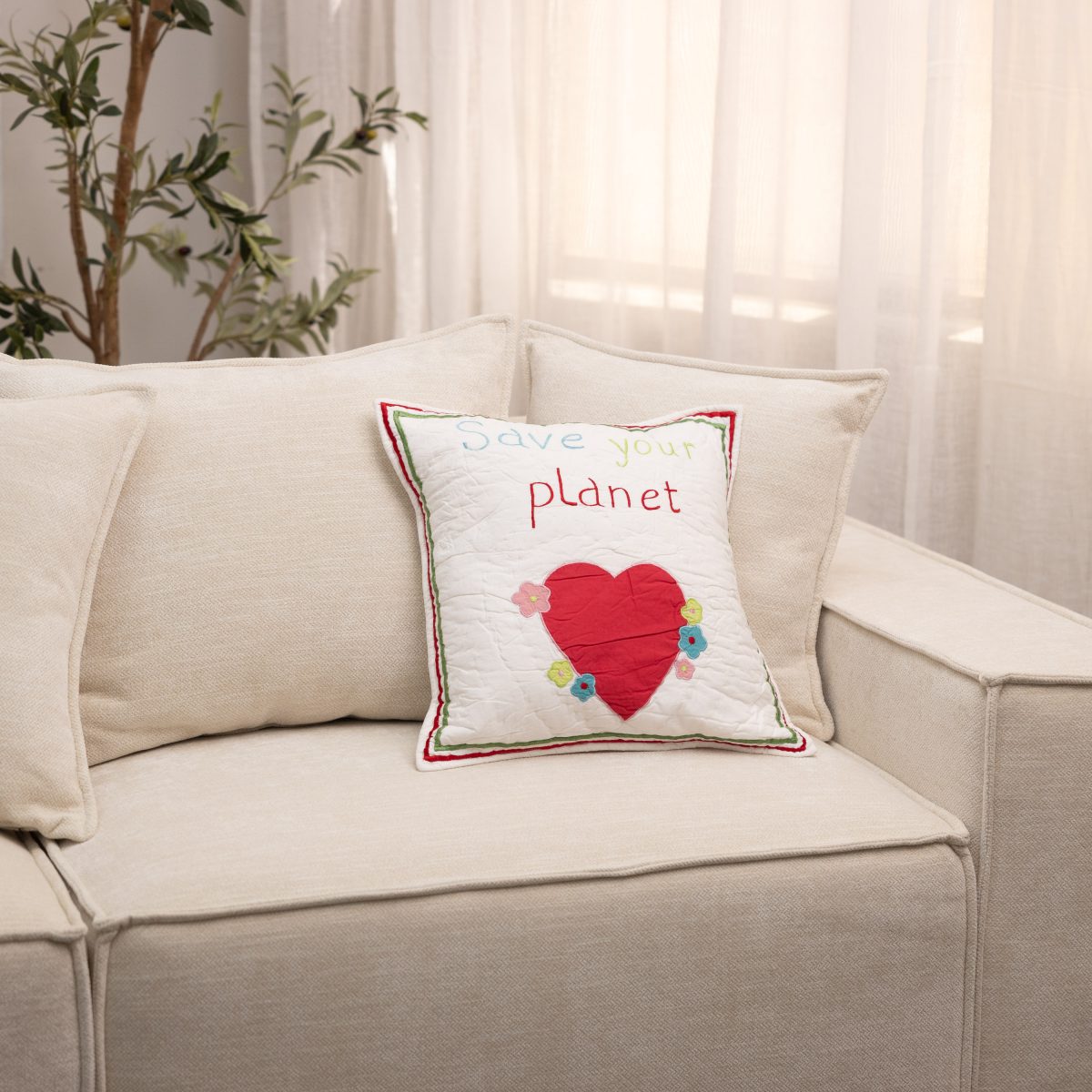 Save Our Planet Pillow - Image 3