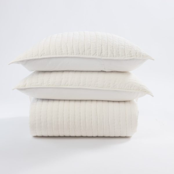 Ethan Quilt, Ivory