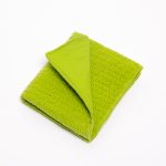 Amity home ethan quilt in lime   crinkled velvet texture