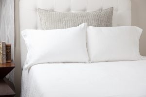 Amity home ethan sham in silver   textured fabric