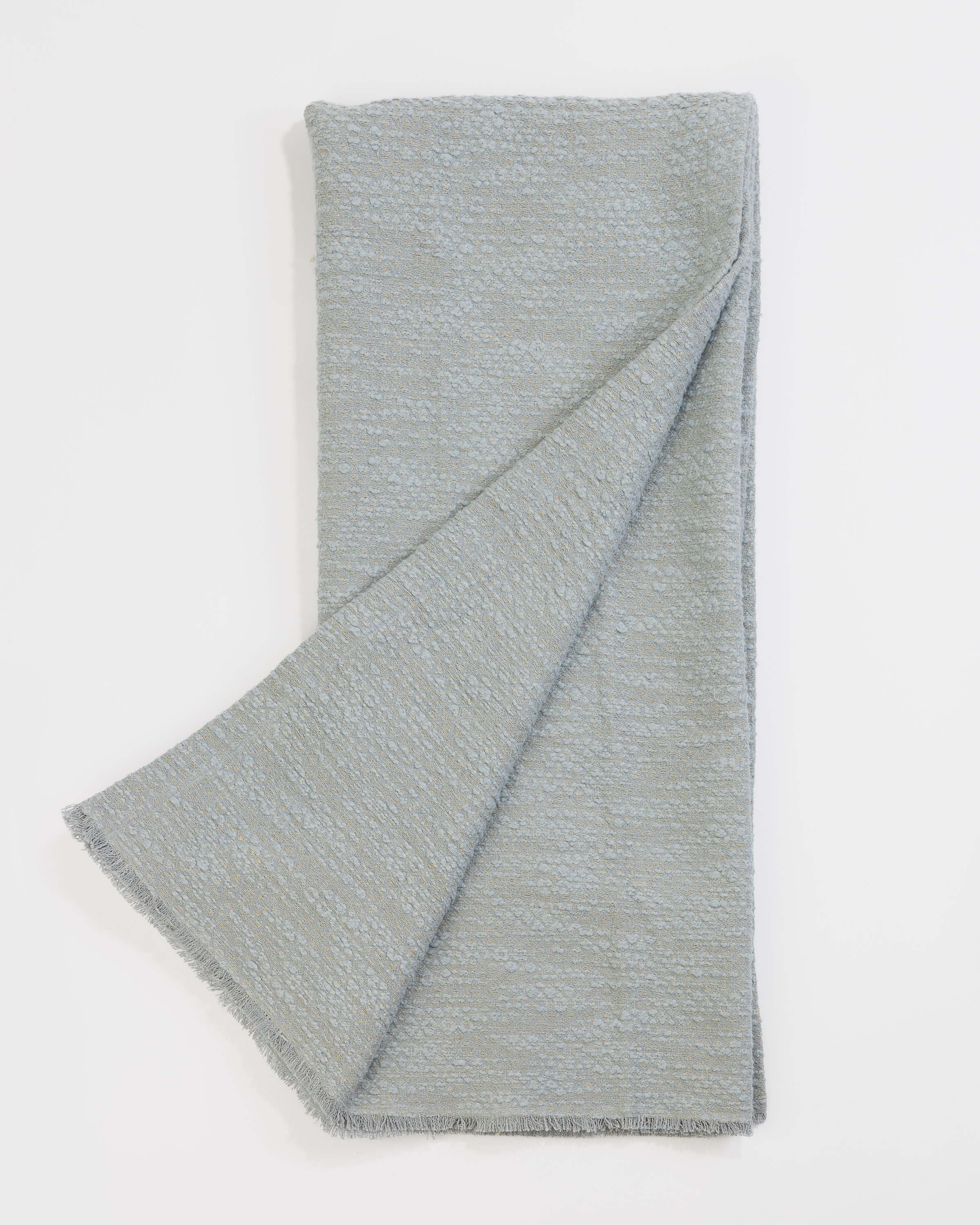 Cc844l28 | Amity Home Amity home orlana lurex throw in limestone textured lurex weave