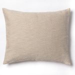 Amity home orlana lurex sham in oyster   textured lurex weave