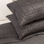 Cash Quilt, Charcoal - Image 2
