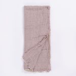 Amity home kent super throw in lavendernatural   crinkled texture