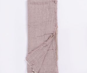 Amity home kent super throw in lavendernatural   crinkled texture