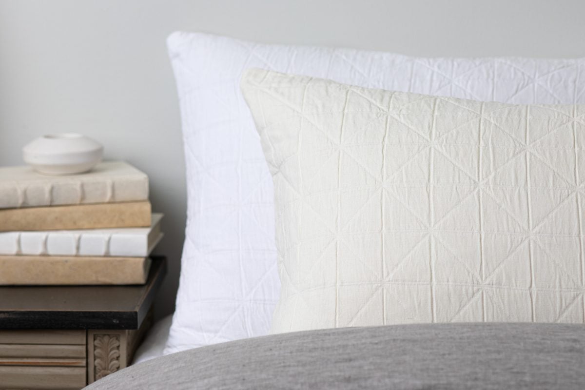 Marshall Quilt, Ivory - Image 6