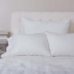 Amity home marshall sham in white dutch euro   quilted texture