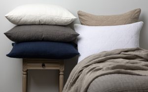 Amity home marshall sham in white   diamond quilted texture