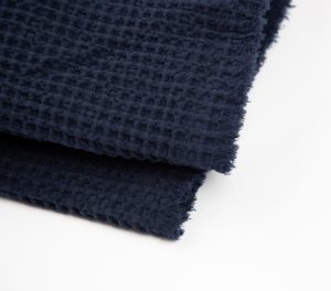 Amity home tipton matelasse in indigo   waffle texture