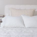 Amity home astrid sham in natural   textured dot pattern