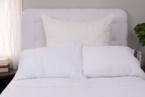 Amity home mesa linen  velvet sham dutch euro in ivory   soft linen texture