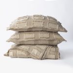 Amity home hamilton coverlet in natural   textured fringed squares