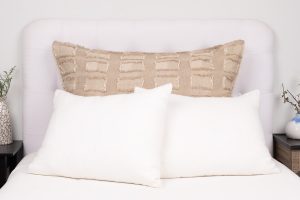 Amity home hamilton natural dutch euro   textured frayed weave