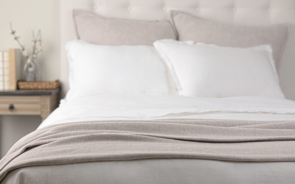 Amity home silas coverlet in natural   textured weave