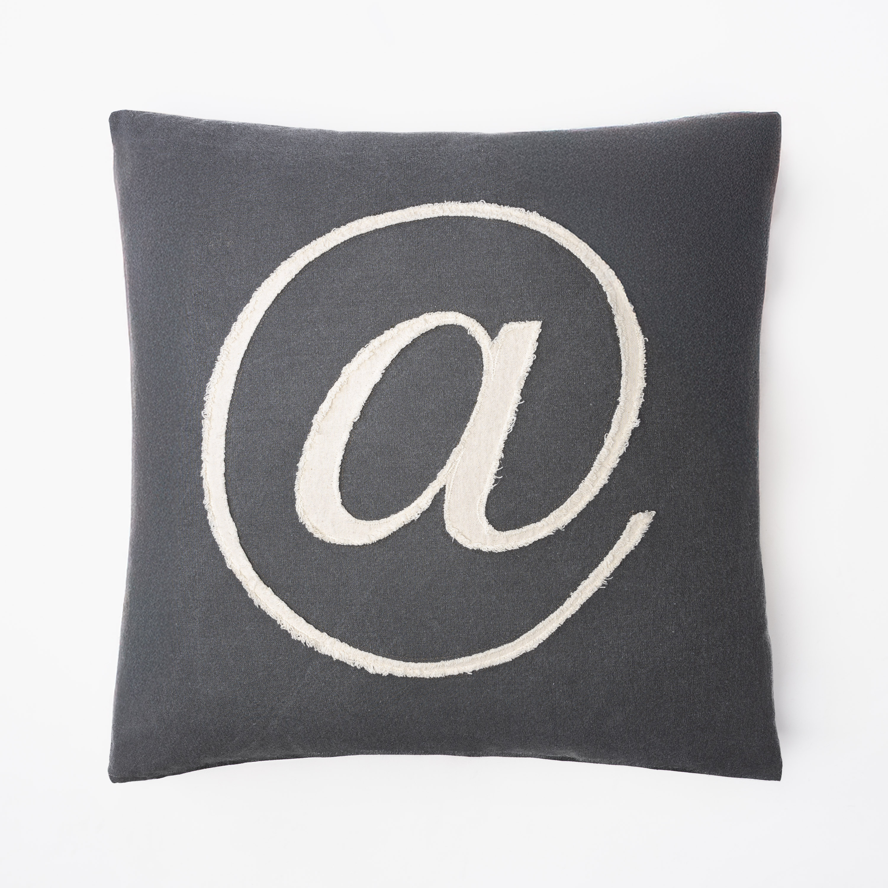 Ccch131756 | Amity Home Amity home at pillow in charcoal grey tufted symbol design