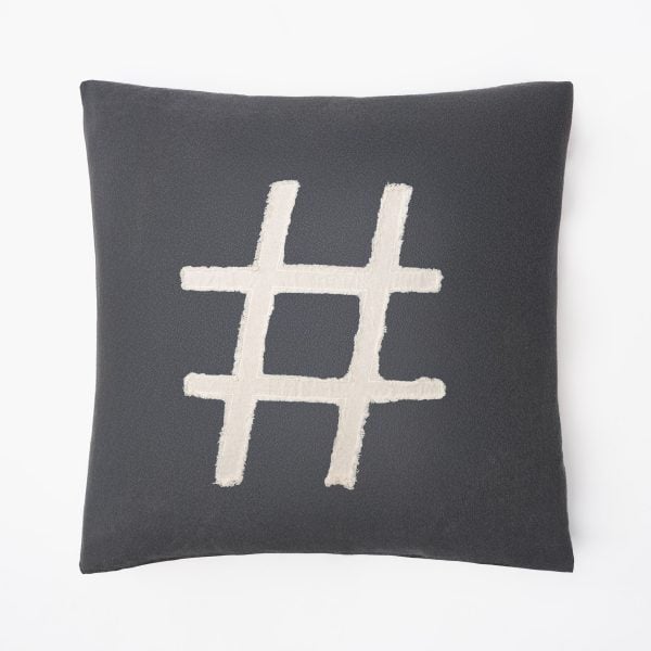 "Hash Tag" Pillow