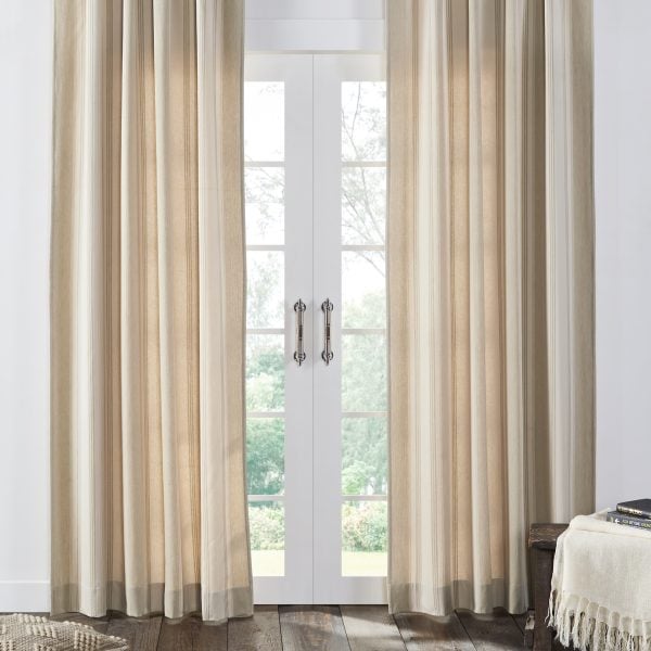 CAMDEN CURTAIN, NATURAL, 96"