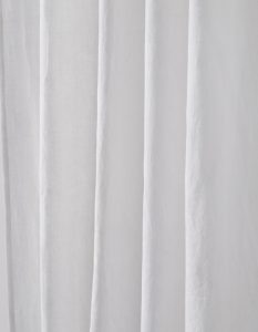 Amity home genevieve linencotton curtain in white   linen texture