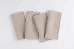 Amity home harlow dinner napkin set in natural   woven texture