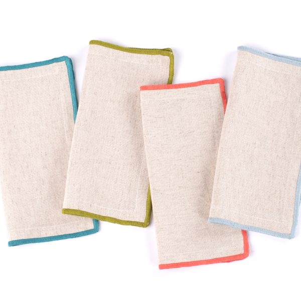 Cora Cocktain Napkin Set (Set Of 4), Vibrant