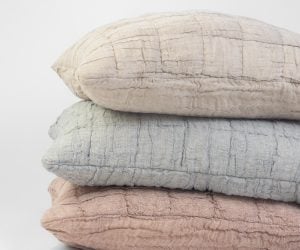 Amity home johnston quilt in tawny   crinkled texture