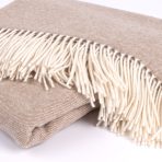 Daly, Sand, Super Throw (100% Wool) - Image 2