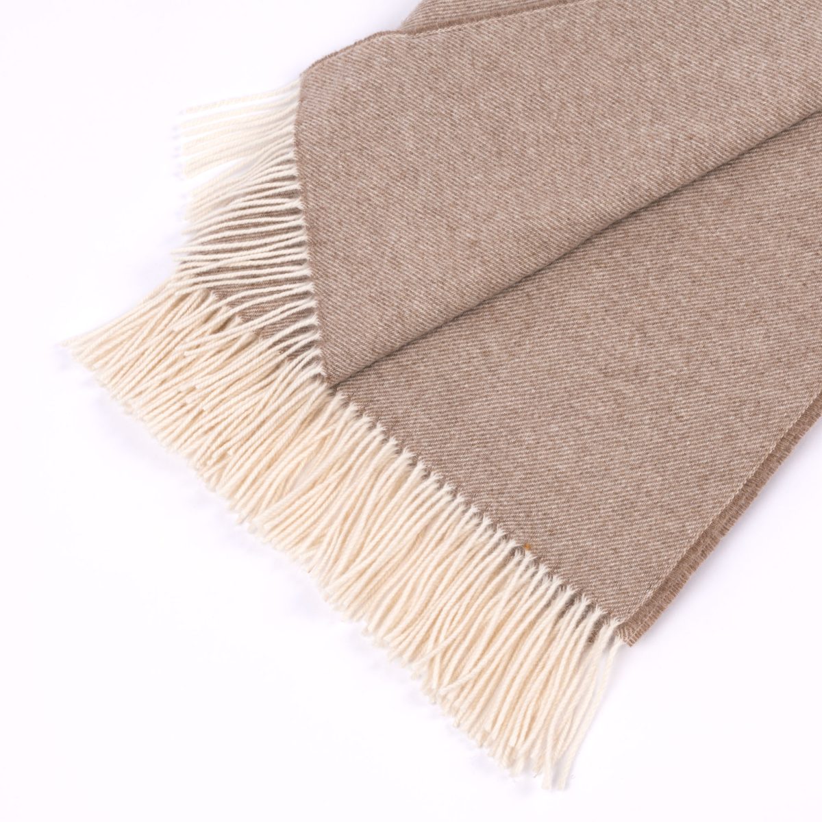 Daly, Sand, Super Throw (100% Wool) - Image 3
