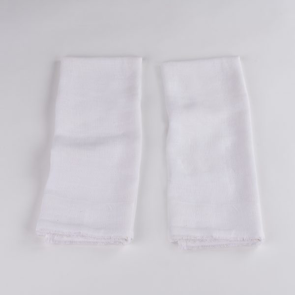 Ranier Linen Guest Towel Set (Set Of 2), Ivory