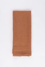 RANIER LINEN GUEST TOWEL SET (Set of 2), OCHRE