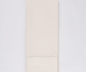 Amity home murano guest towel set in ivory   hemstitch detail