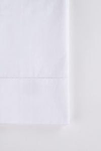 Amity home murano guest towel set in white   delicate hemstitch detail