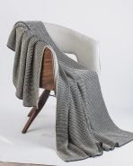 Cooper, Charcoal Grey, Throw