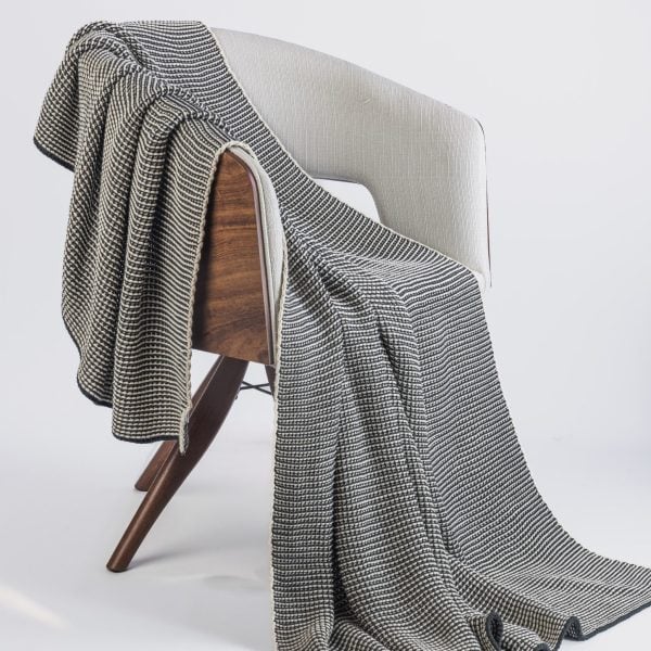 Cooper, Charcoal Grey, Throw