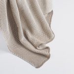 Amity home cooper throw in natural   basketweave texture