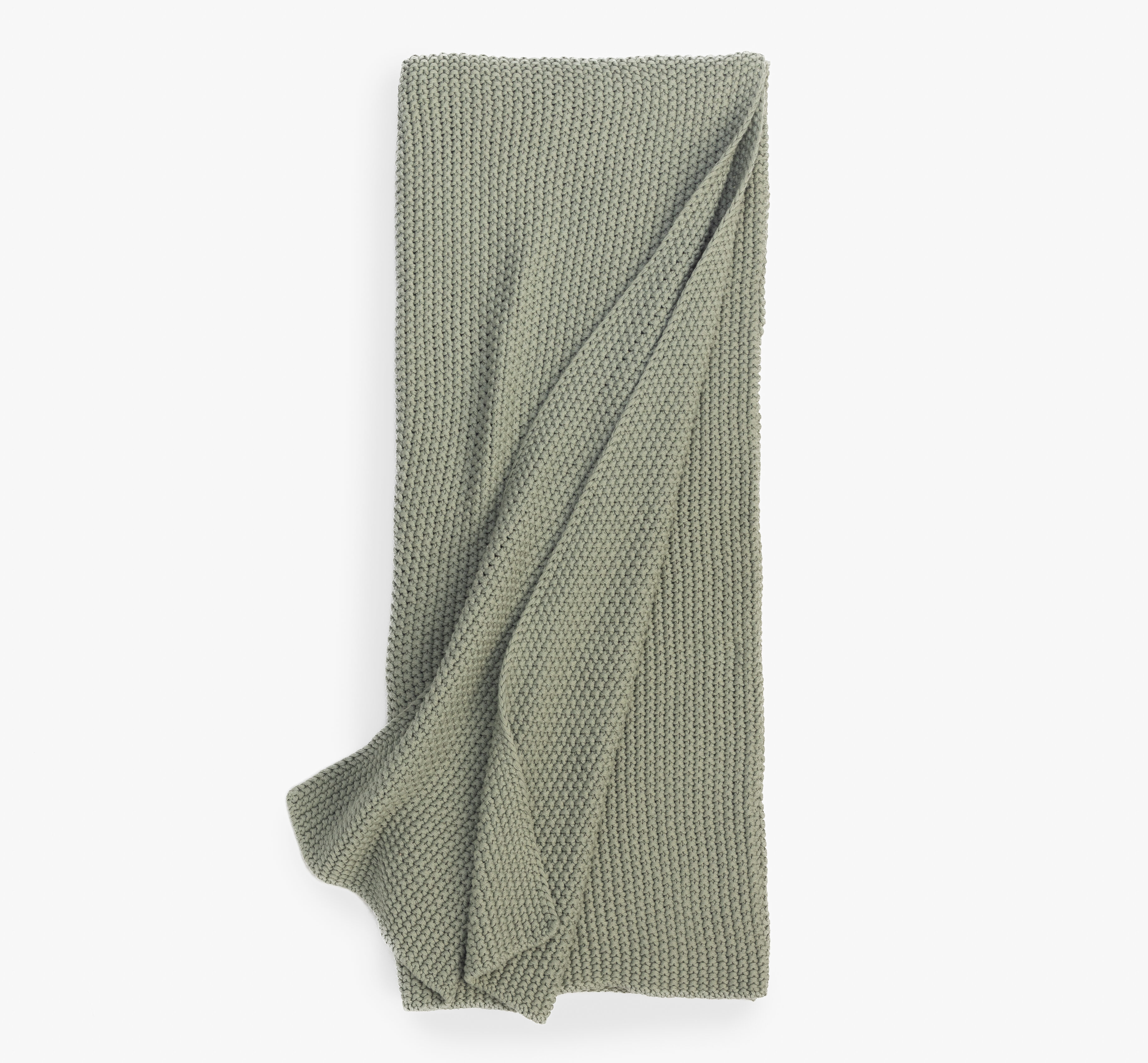 Kd2002sgth50 | Amity Home Amity home egan throw in seaglass textured knit weave